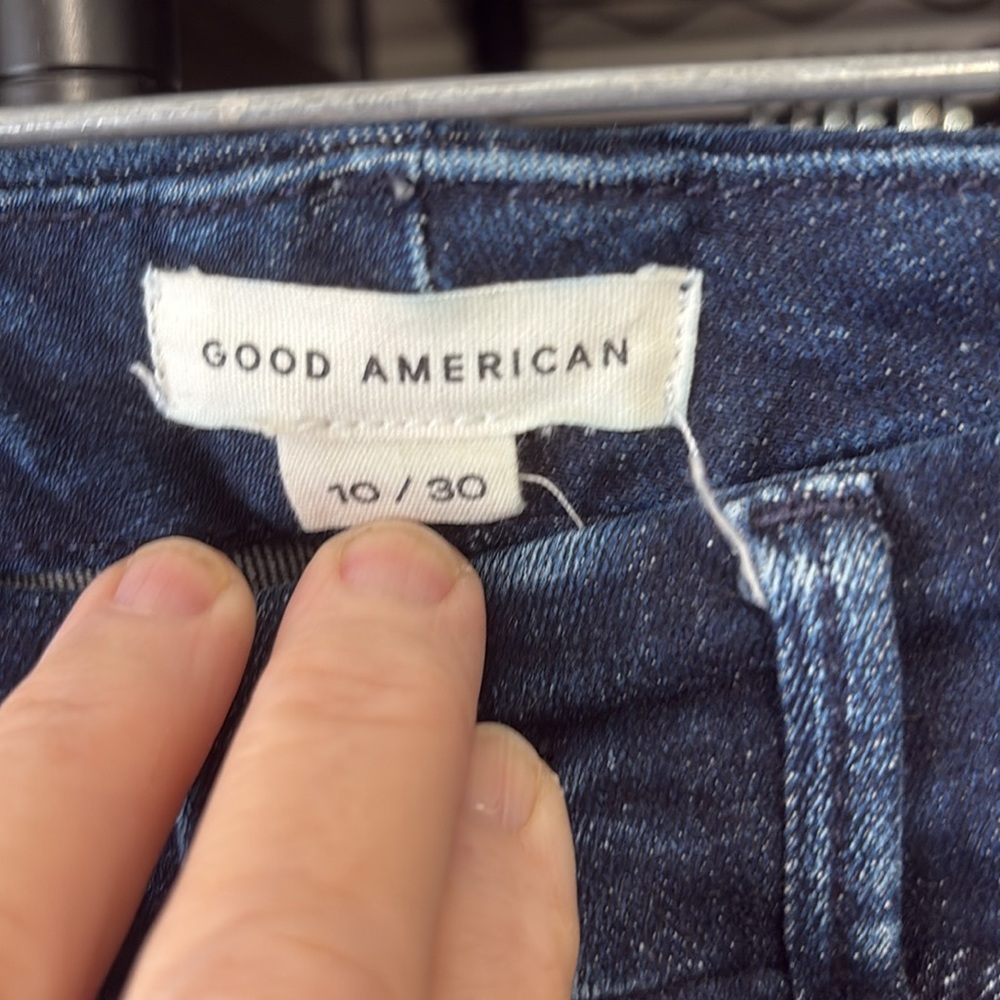 Good American Dark Blue Skinny Jeans - Picture 4 of 5